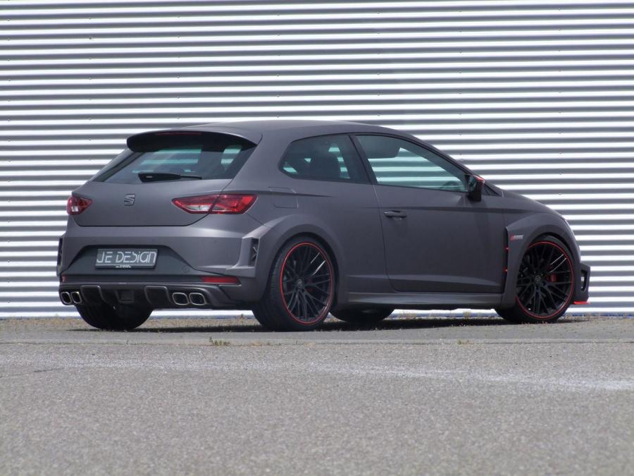  Seat Leon Cupra 280 Grey by JE Design 2014 года  (фото 2 из 8)